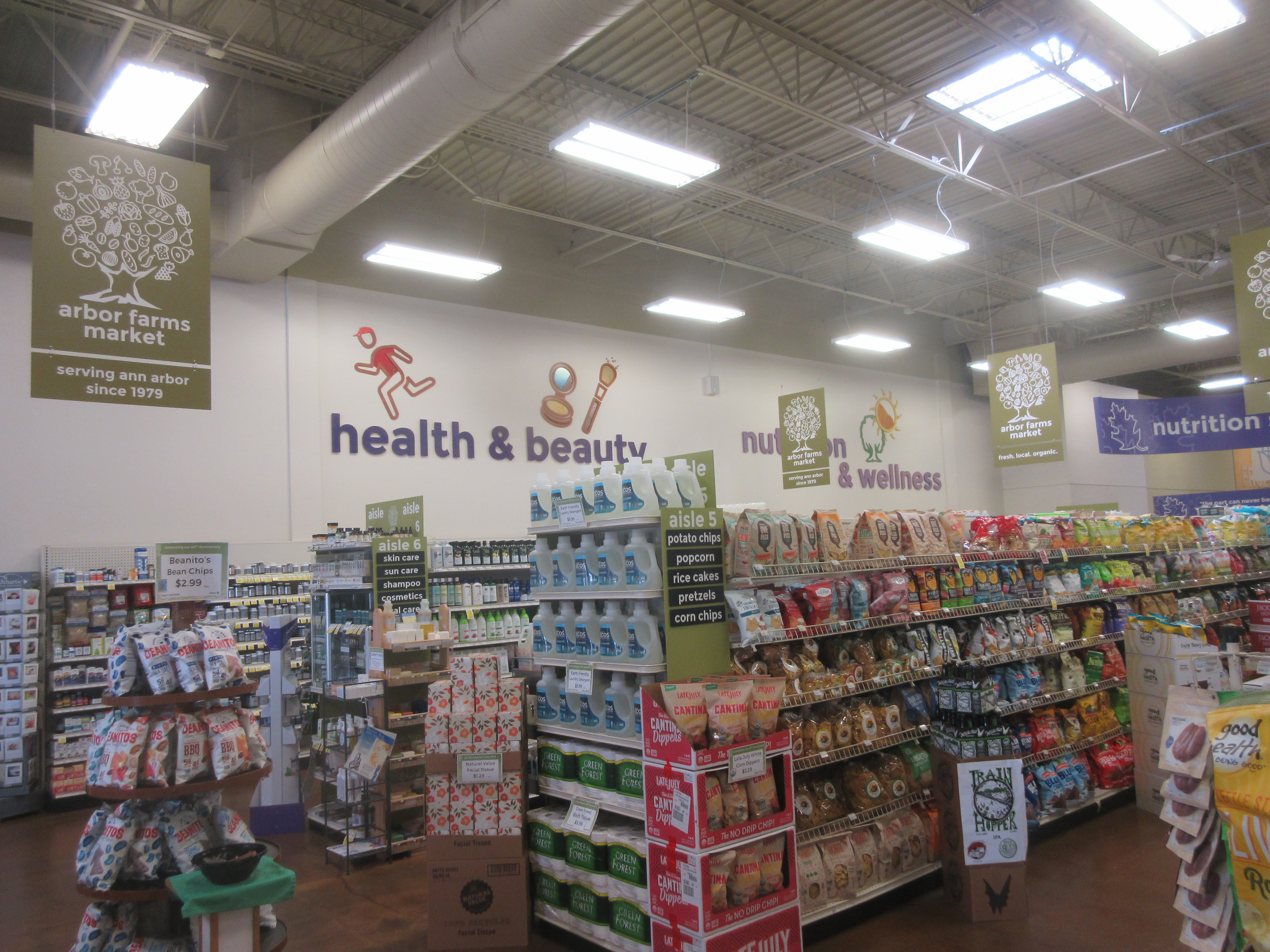 Inside Arbor Farms Market in Ann Arbor, MI